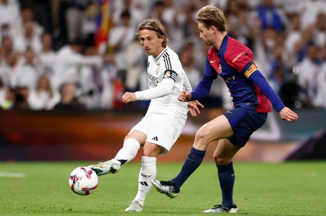 Real Madrid vs Barcelona  en el Bernabéu