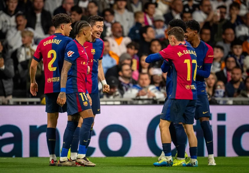 Barcelona goleó al Real Madrid