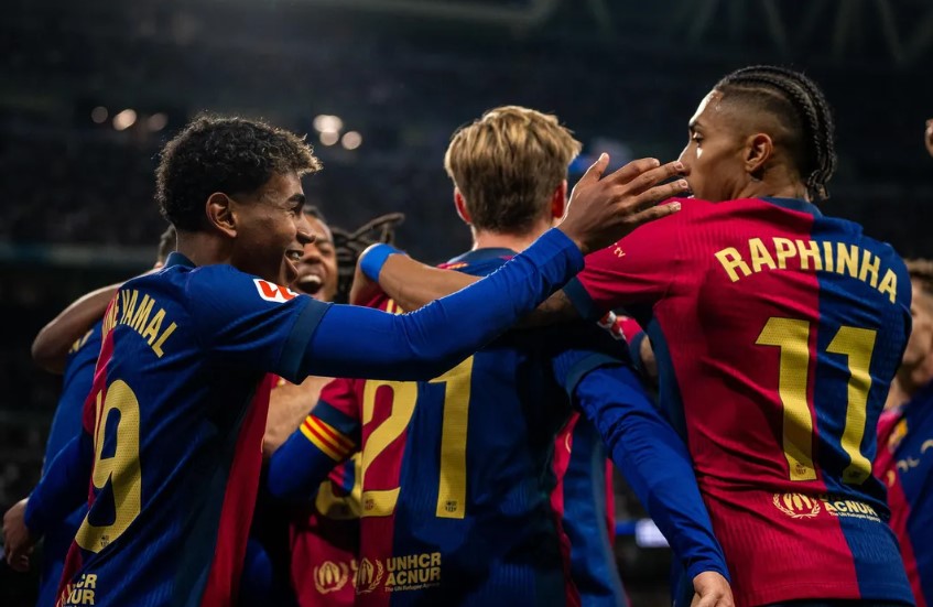 Barcelona goleó al Real Madrid