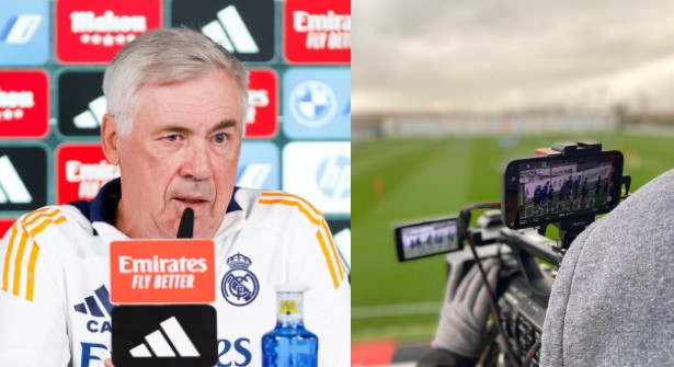 Rueda de prensa de Carlo Ancelotti en el Real Madrid