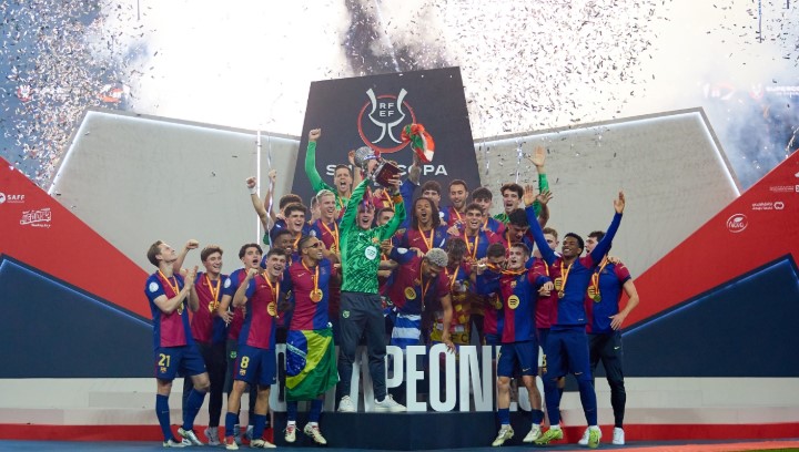 Barcelona se coronó campeón de la Supercopa de España