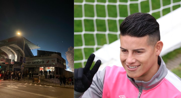James Rodríguez le dice adiós al Rayo Vallecano