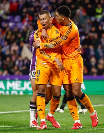 Mbappé marcó su primer hat-trick con el Real Madrid