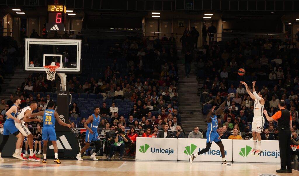 Real Madrid venció al Maccabi por la Euroliga