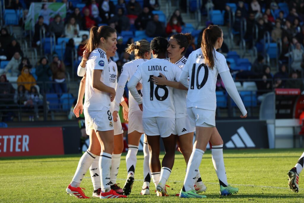 Linda victoria del Real Madrid en la Liga F
