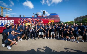 La plantilla del FC Barcelona que se consagró campeona de La Liga